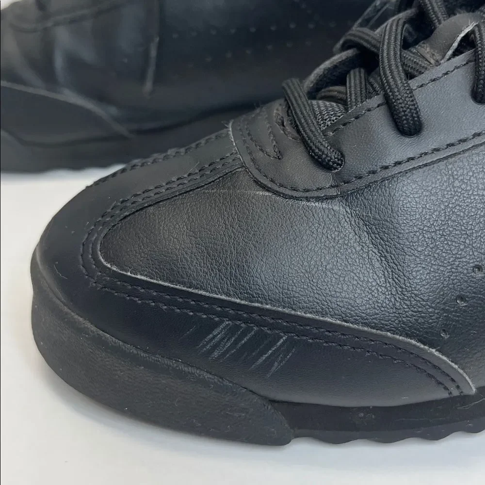 Puma MAPF1 Roma Via Perf Mercedes F1 sneaker in black with a silver accent 6.5